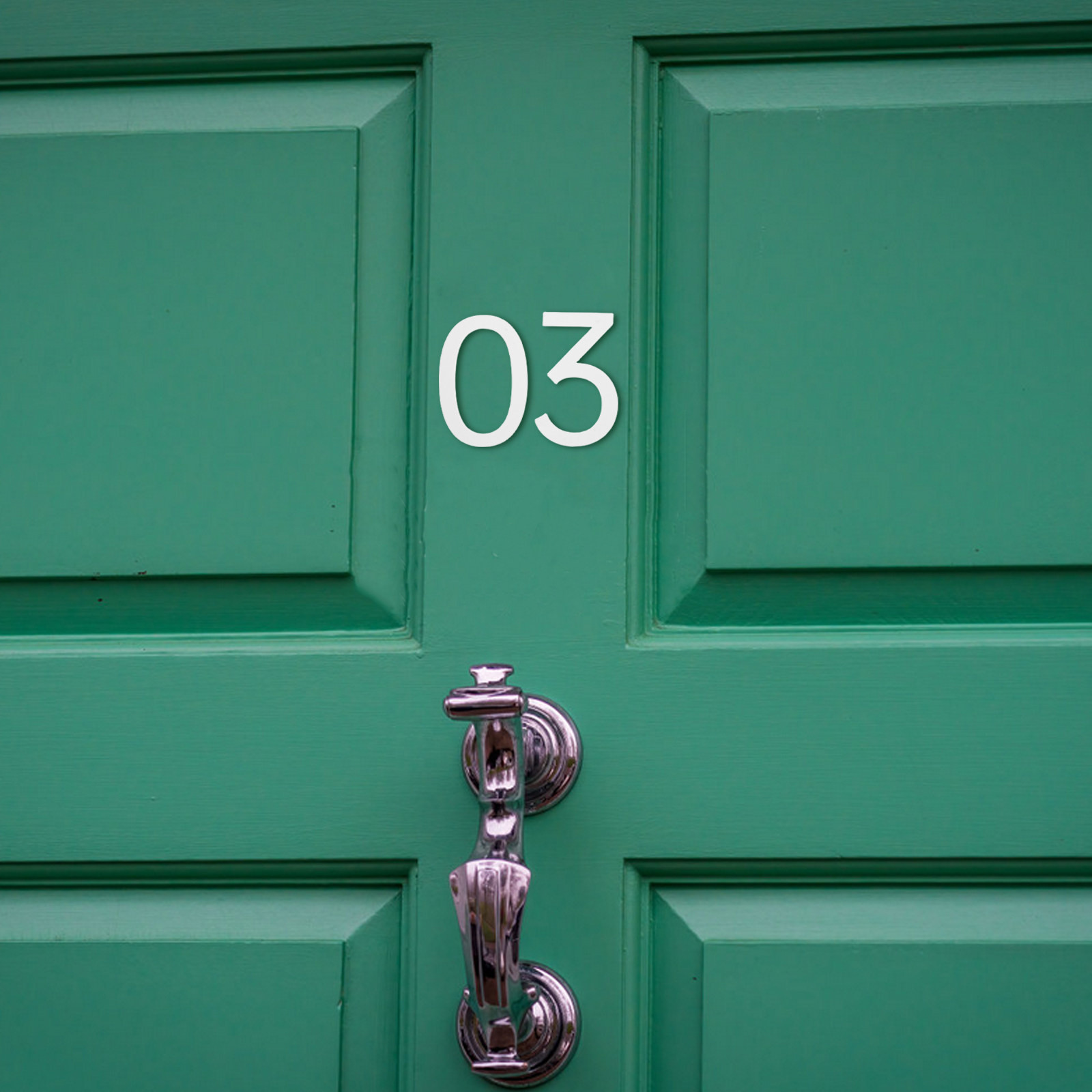 Home Office Number - 10Pcs Acrylic House Number Tags 3D