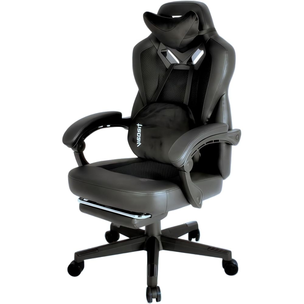 Ergonomic Office Chair - Ergonomic Reclining Office Chair with Footrest