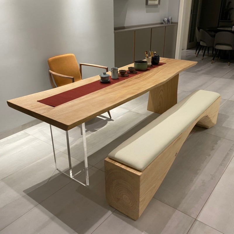 Nordic Solid Wood Acrylic Floa - огляд і ціна Home Office Desk