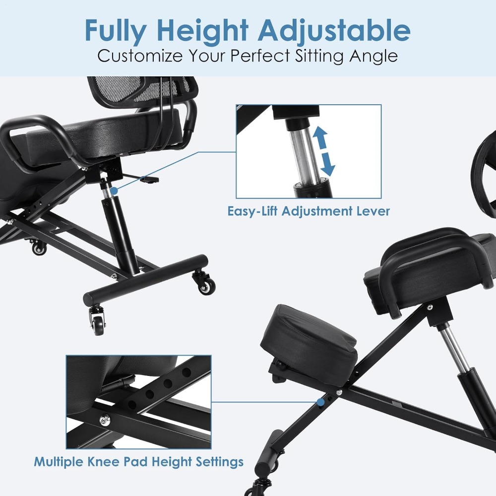 Adjustable Ergonomic Kneeling  - огляд і ціна Ergonomic Office Chair