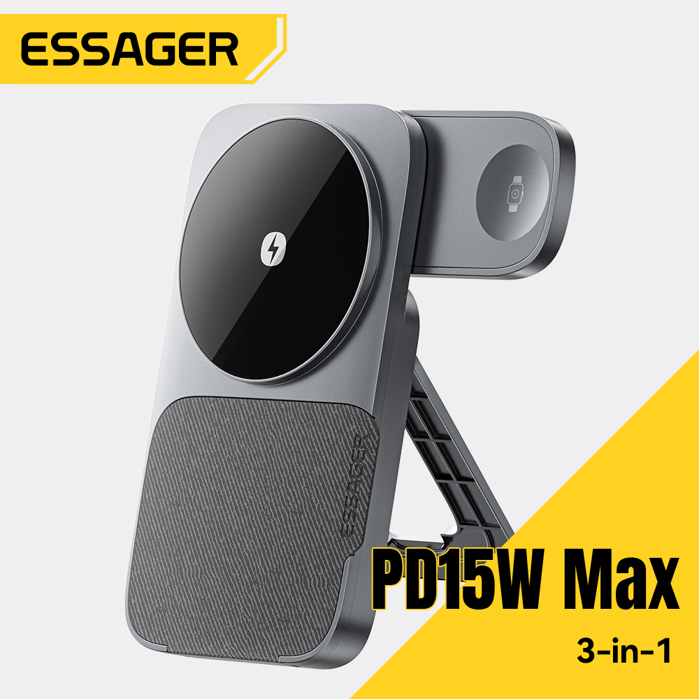Essager 3-in-1 Portable Foldin - огляд і ціна Desk Charging Station