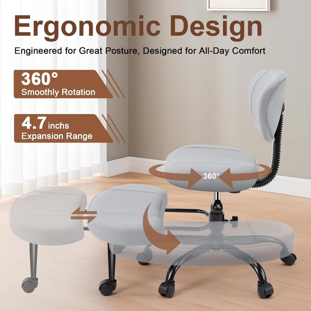 Ergonomic Swivel Chair with Ad - огляд і ціна Ergonomic Office Chair