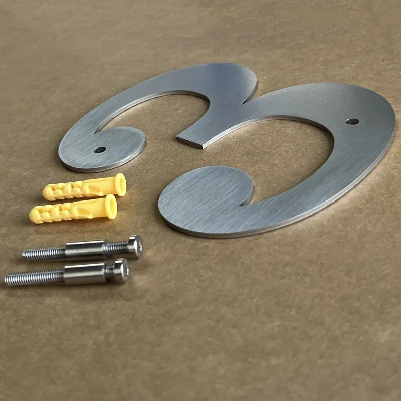 127mm/5in Stainless Steel Lett - огляд і ціна Home Office Number