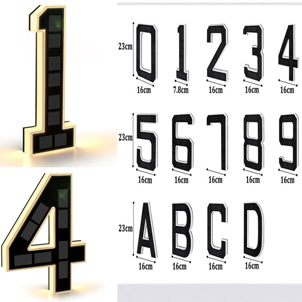 Solar House Number Lights Hous - огляд і ціна Home Office Number