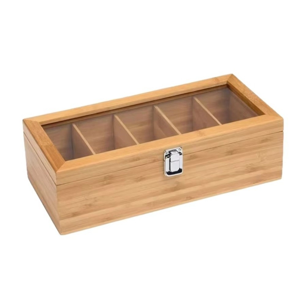 Portable Bamboo Tea bag Storag - огляд і ціна Home Office Bagas