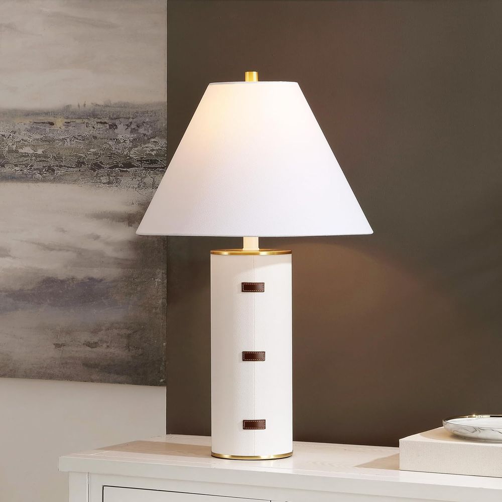 27-inch LED Table Lamp - White - огляд і ціна Home Office Desk