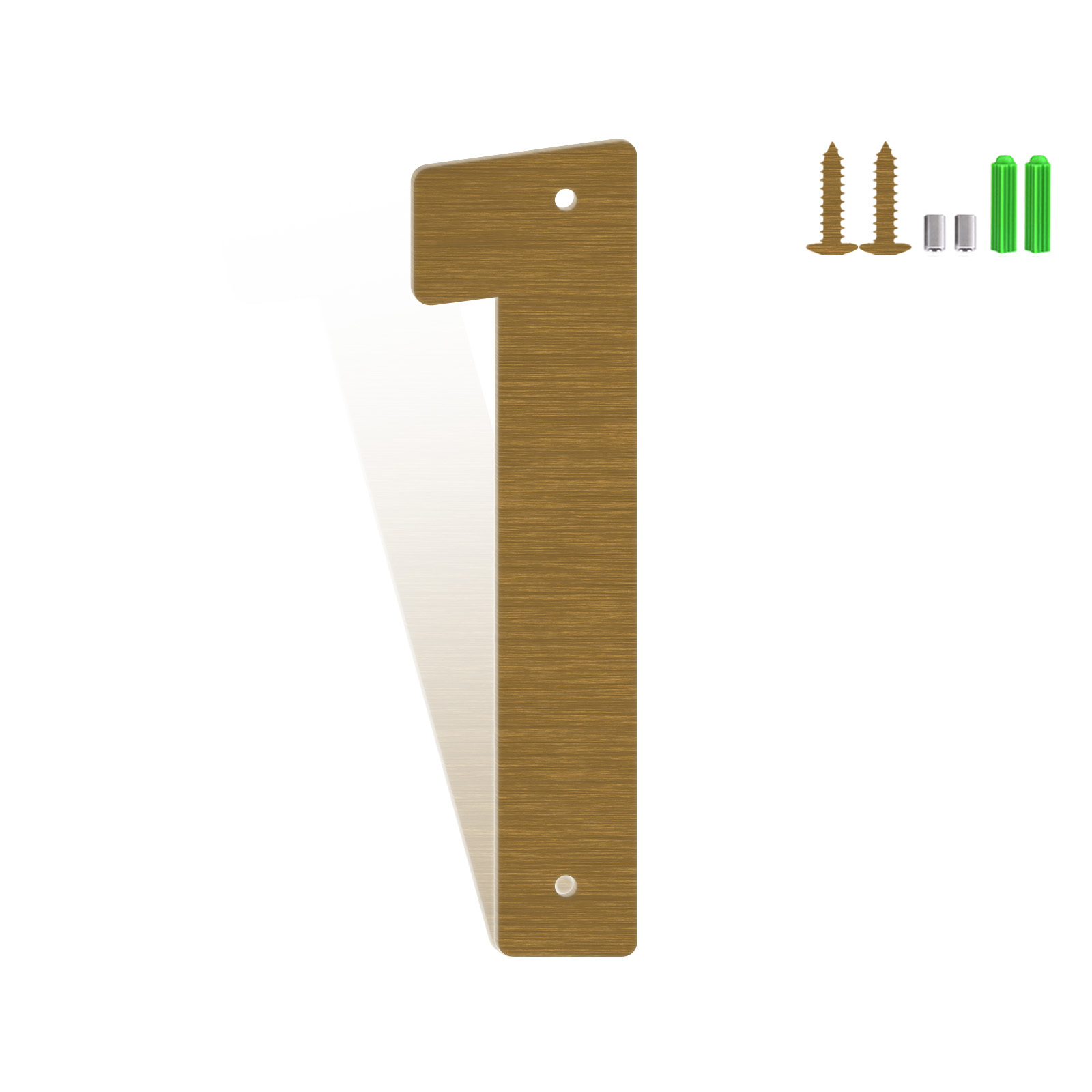 Antique Brass Stainless Steel  - огляд і ціна Home Office Number