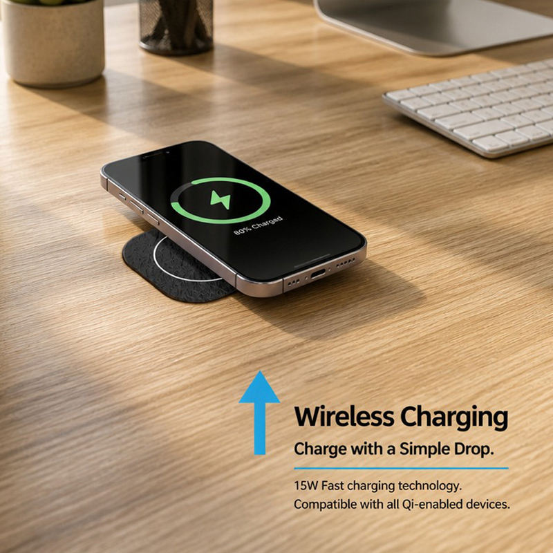 Embedded Desk Wireless Charger - огляд і ціна Desk Charging Station