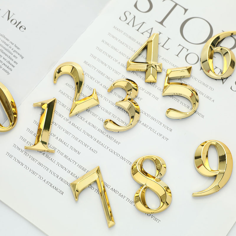 1PC Self Adhesive 3D Number St - огляд і ціна Home Office Number
