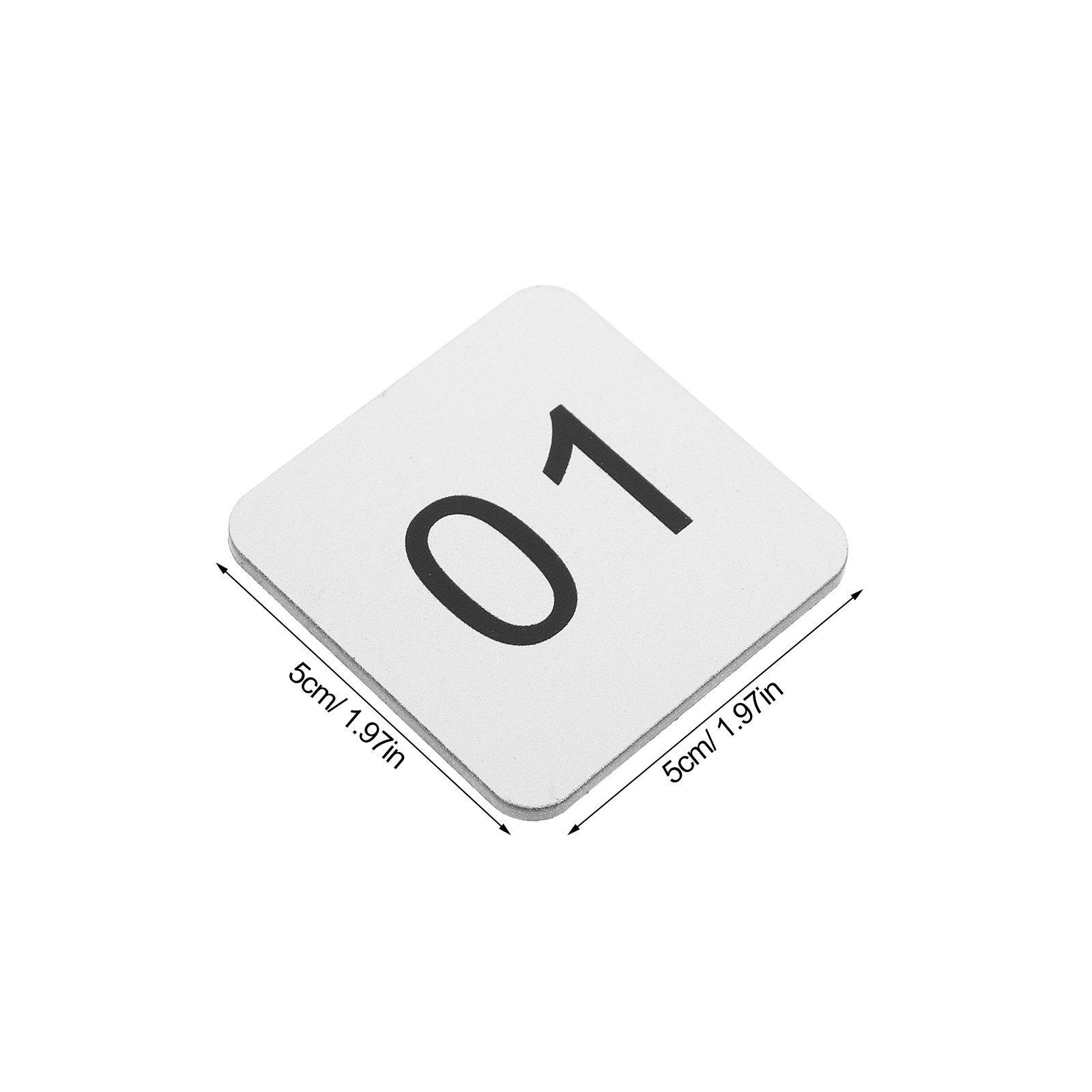 20Pcs Self-Adhesive Acrylic Nu - огляд і ціна Home Office Number