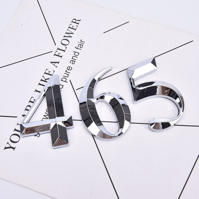 1PC Self Adhesive 3D Number St - огляд і ціна Home Office Number