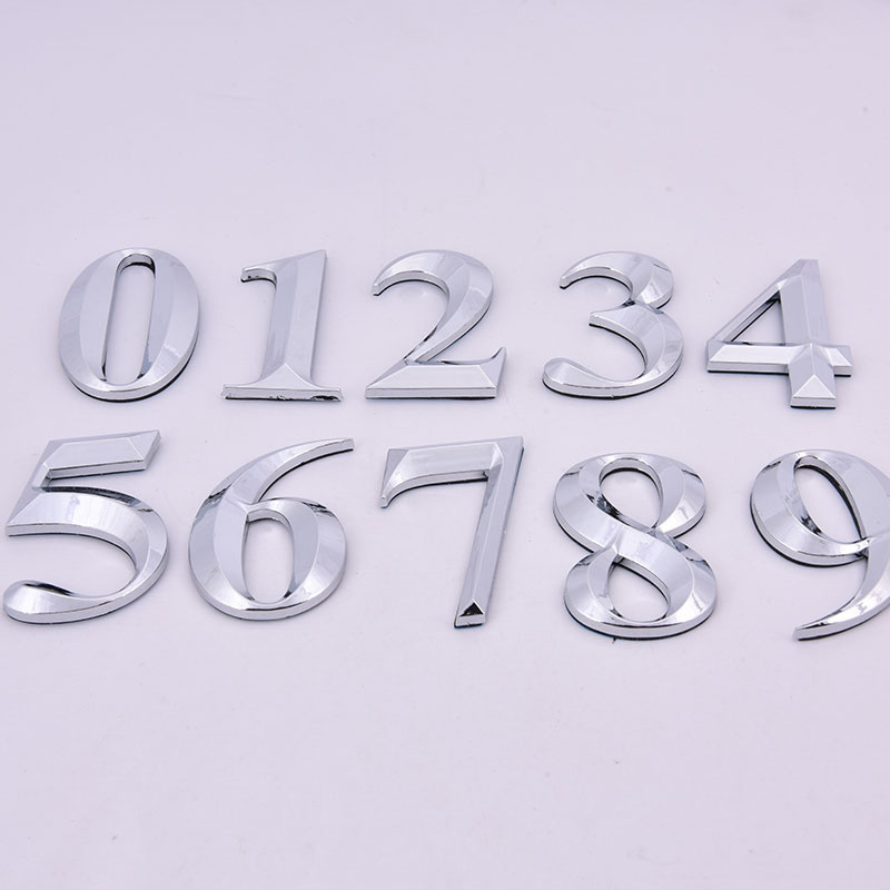 1PC Self Adhesive 3D Number St - огляд і ціна Home Office Number