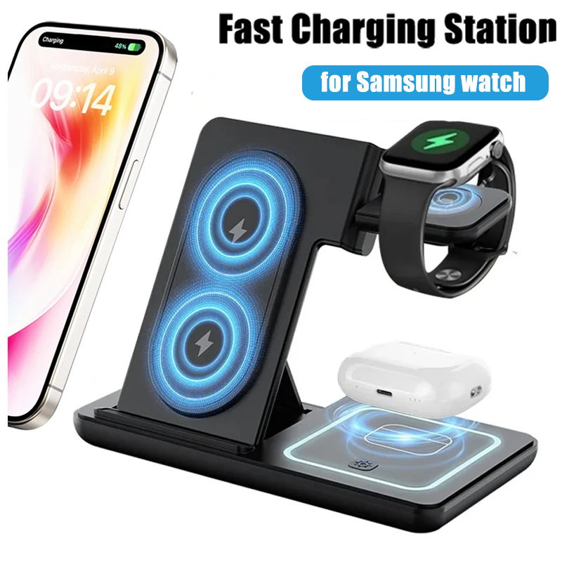 3 in 1 Foldable Wireless Charg - огляд і ціна Desk Charging Station