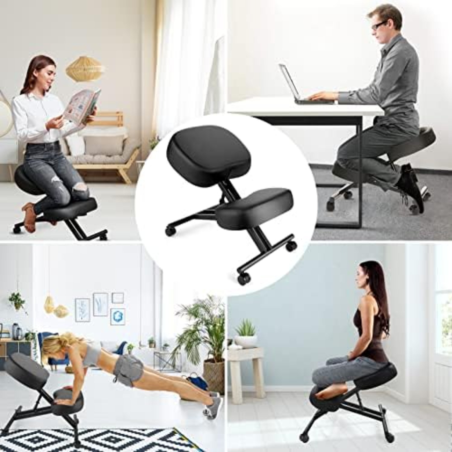 Ergonomic Kneeling Chair, Medi - огляд і ціна Ergonomic Office Chair