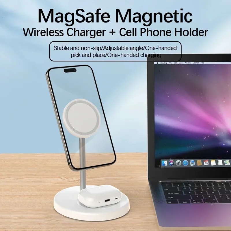 Desktop Magnetic 2 in 1 Wirele - огляд і ціна Desk Charging Station