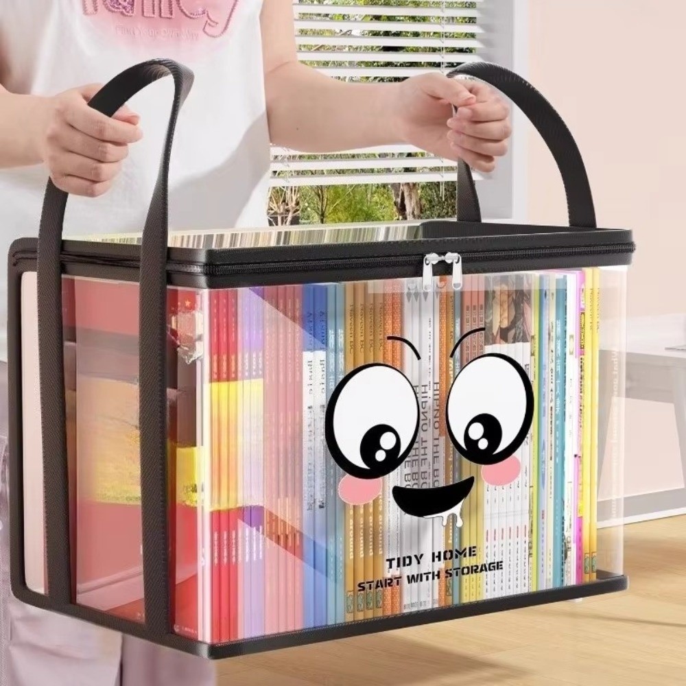 Large Square Book Storage Bag  - огляд і ціна Home Office Bagas