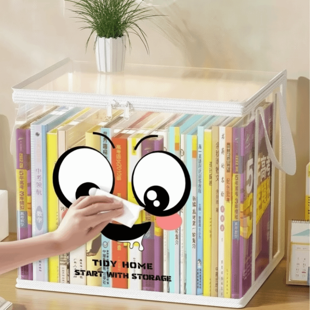 Large Square Book Storage Bag  - огляд і ціна Home Office Bagas
