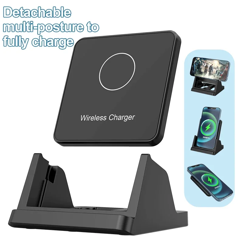 Wireless Charger Pad Stand Des - огляд і ціна Desk Charging Station