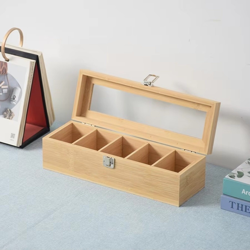 Portable Bamboo Tea bag Storag - огляд і ціна Home Office Bagas