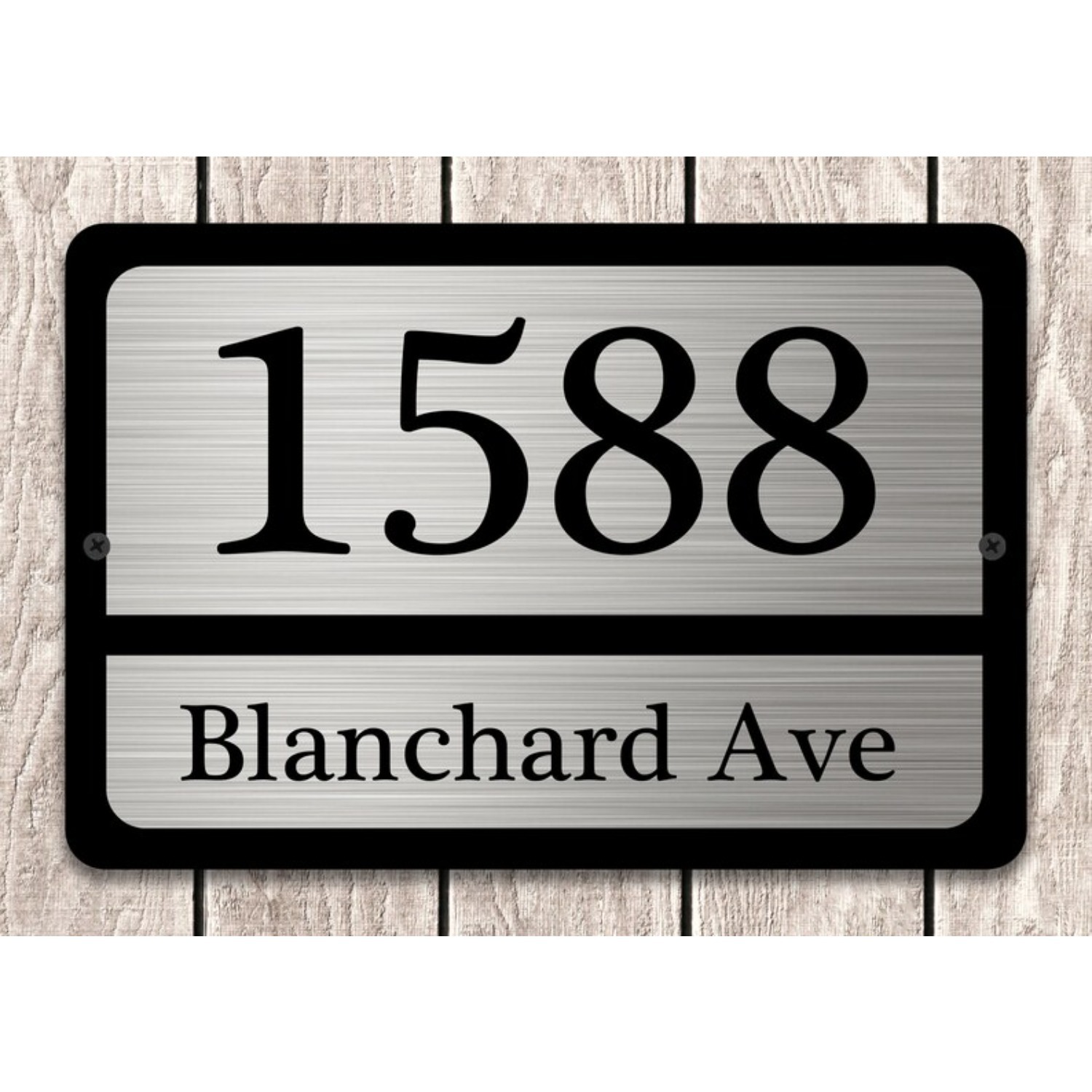Customizable Brushed Silver Al - огляд і ціна Home Office Number