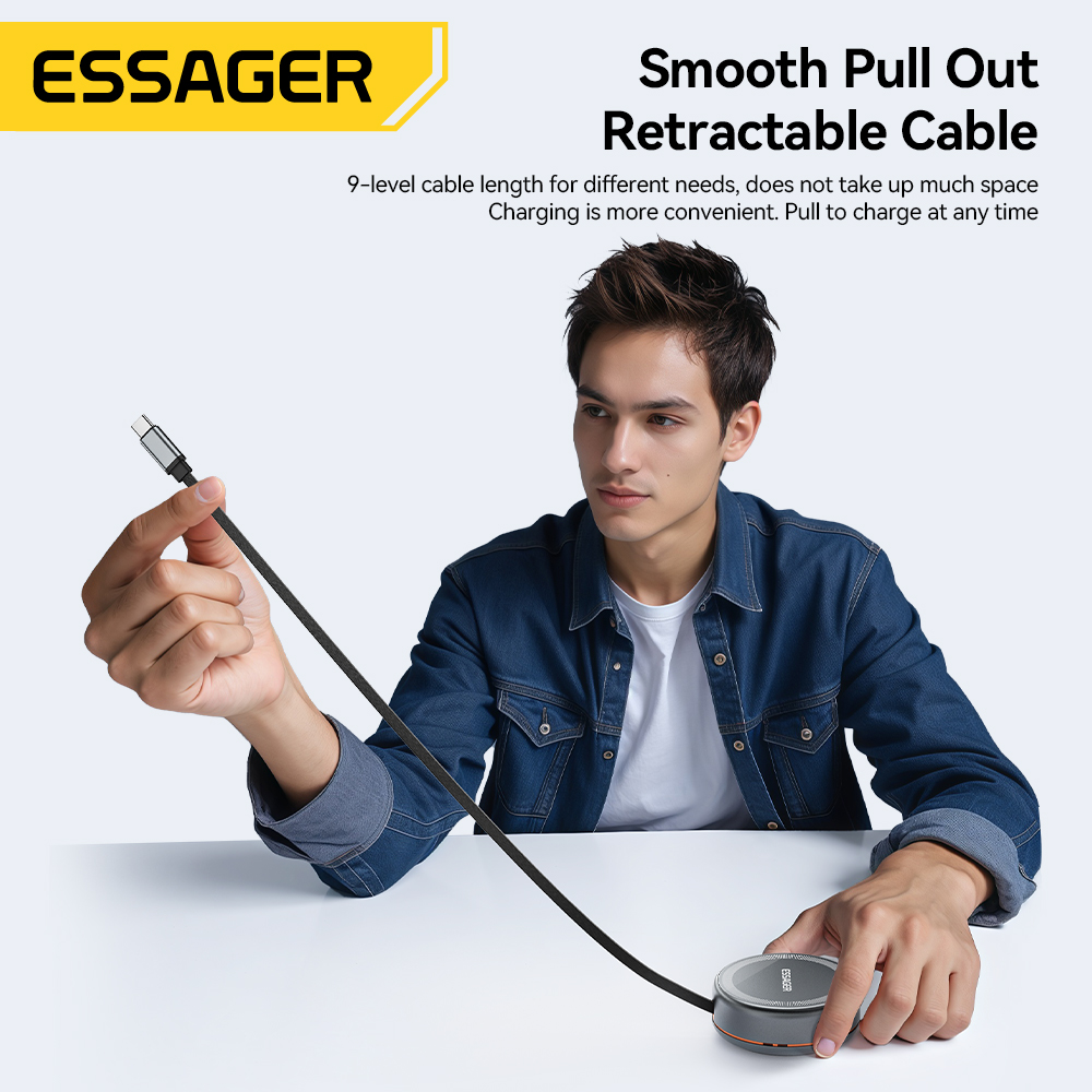 Essager 15W 3 in 1 Magnetic Wi - огляд і ціна Desk Charging Station
