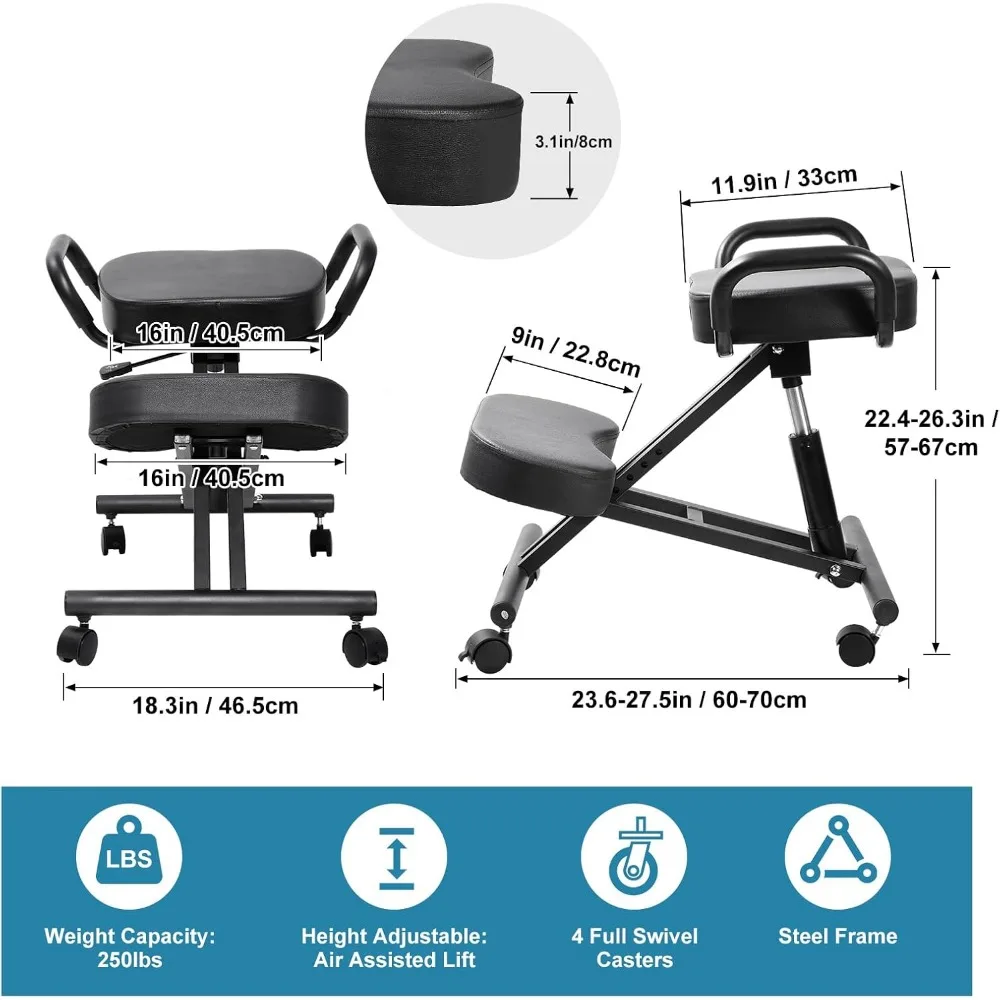 Ergonomic Kneeling Chair for P - огляд і ціна Ergonomic Office Chair