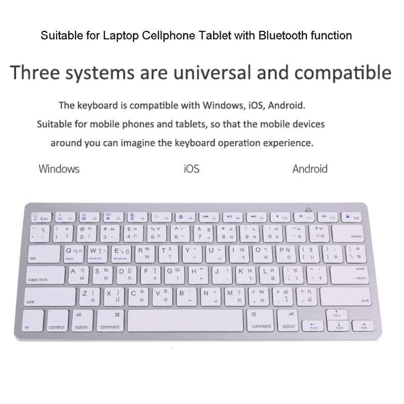 78-key Thai Wireless Keyboard  - огляд і ціна Home Office Official