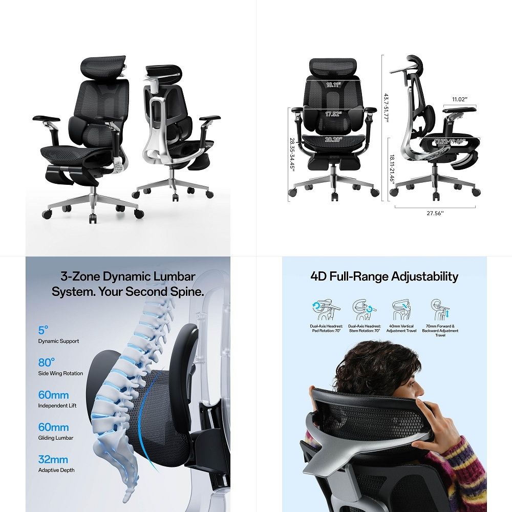 E3 Pro 2026 Edition Ergonomic  - огляд і ціна Ergonomic Office Chair